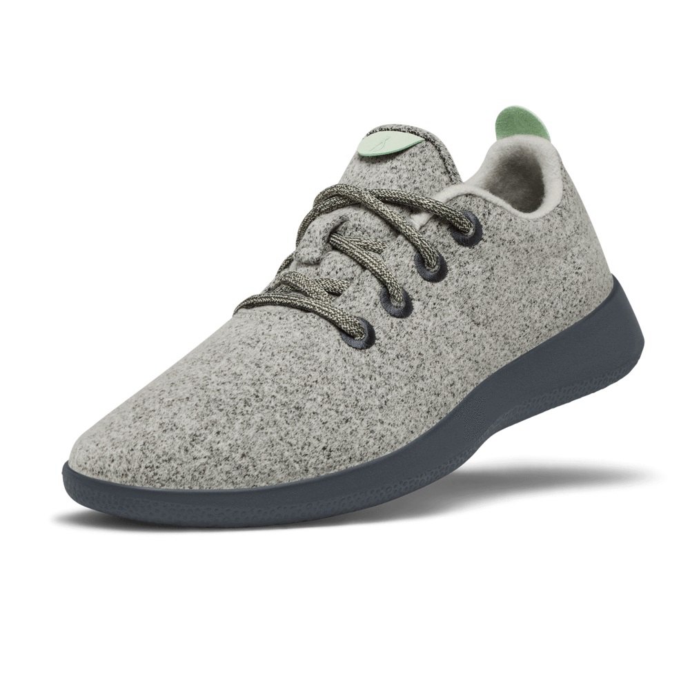 Allbirds Men's Wool Runners - Sneakers Dark Grey - MTK598023